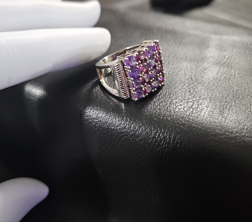 Solid 925 And Spinel Stone Ring - image 6